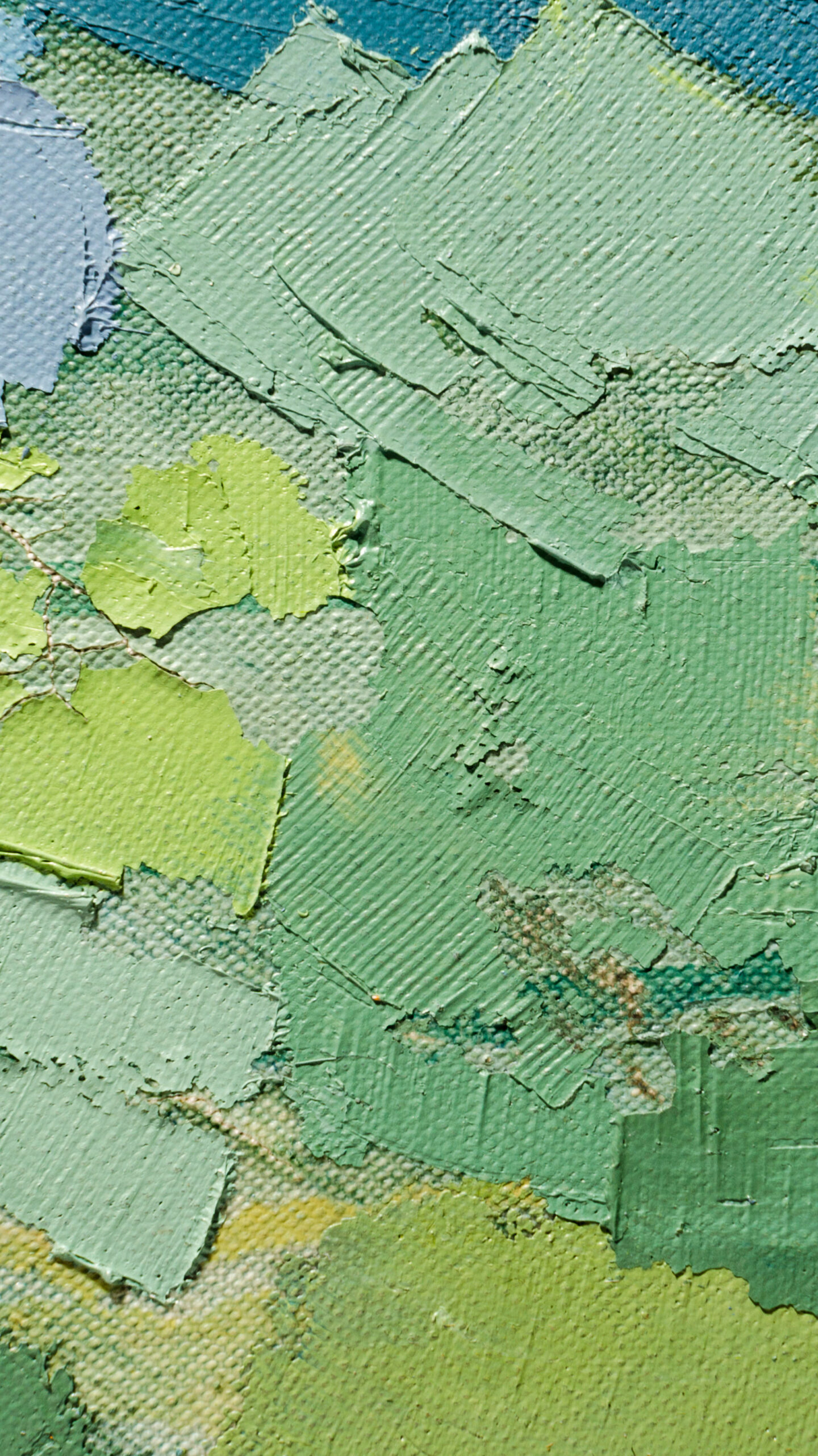 Abstract colorful oil painting on canvas. Oil paint texture with